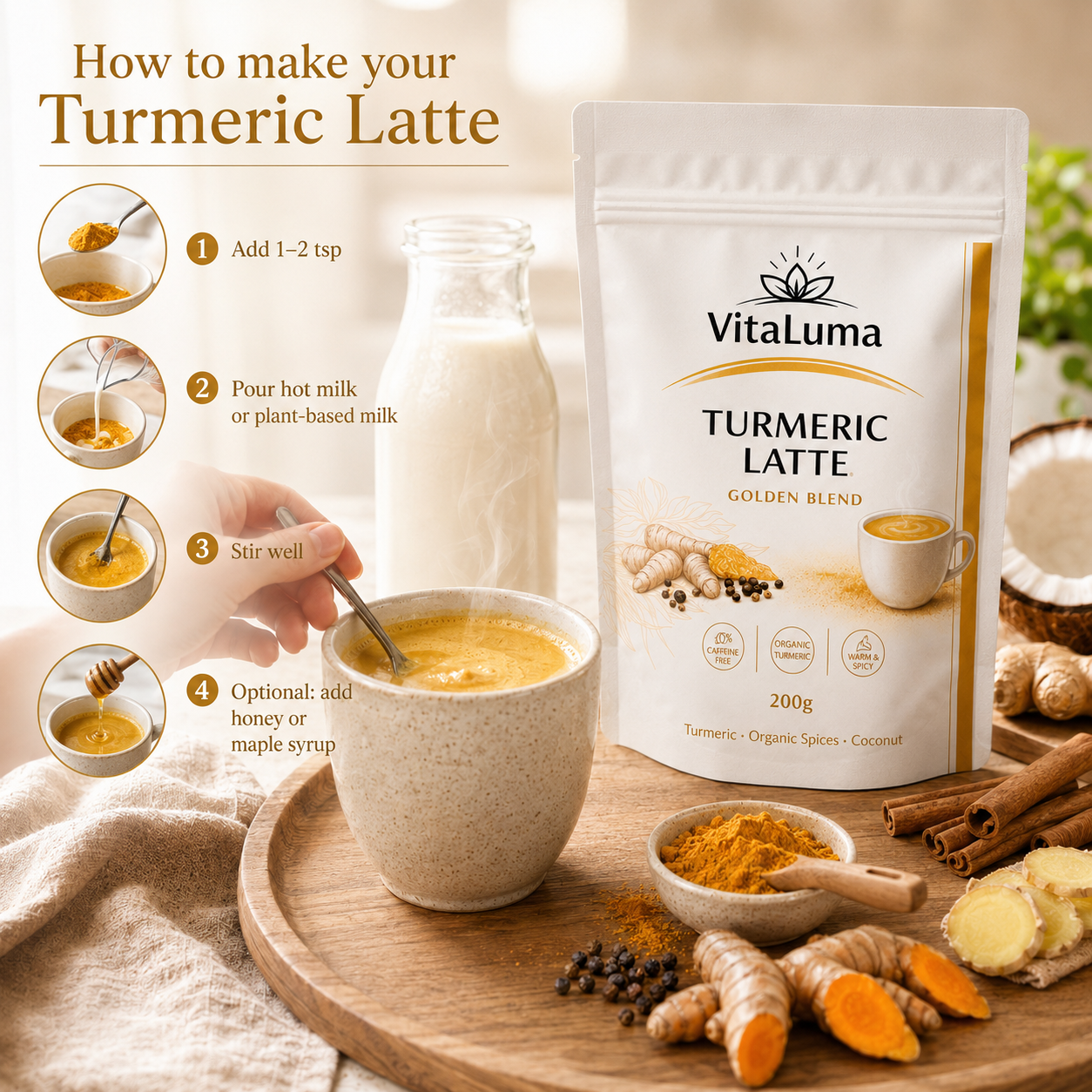 Organic Turmeric Latte - 200g