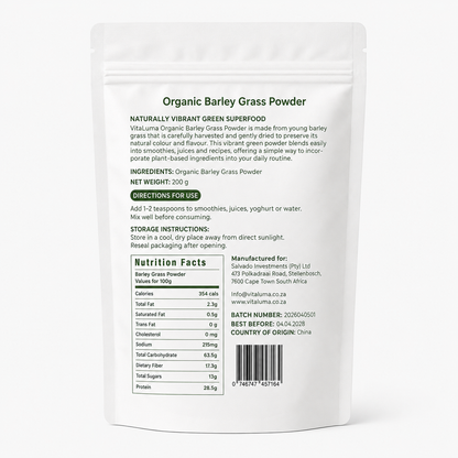 Organic Barley Grass Powder- 200g