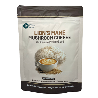 Organic Lion's Mane Mushroom Coffee Powder - 100g