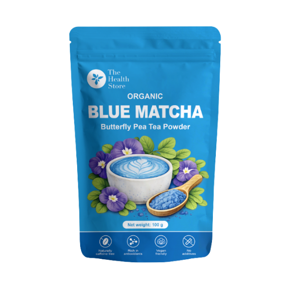 Organic Blue Matcha Butterfly Pea Tea Powder - 100g