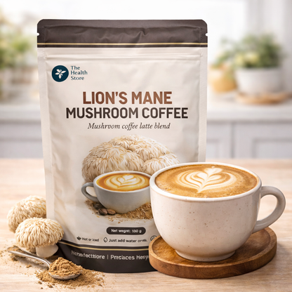Organic Lion's Mane Mushroom Coffee Powder - 100g