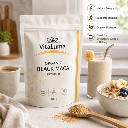 Organic Black Maca Powder - 200g