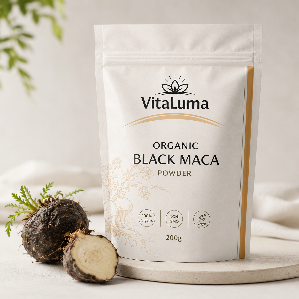 Organic Black Maca Powder - 200g