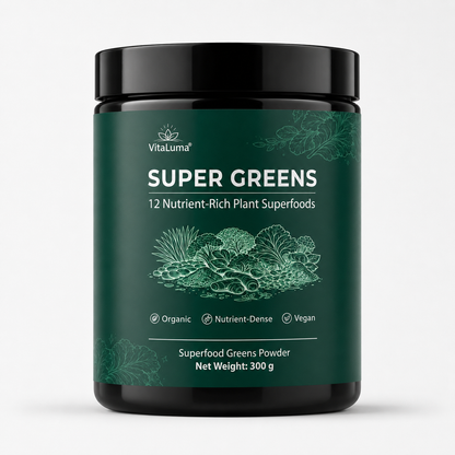 VitaLuma 12 Organic Superfood Greens Mix - 300g