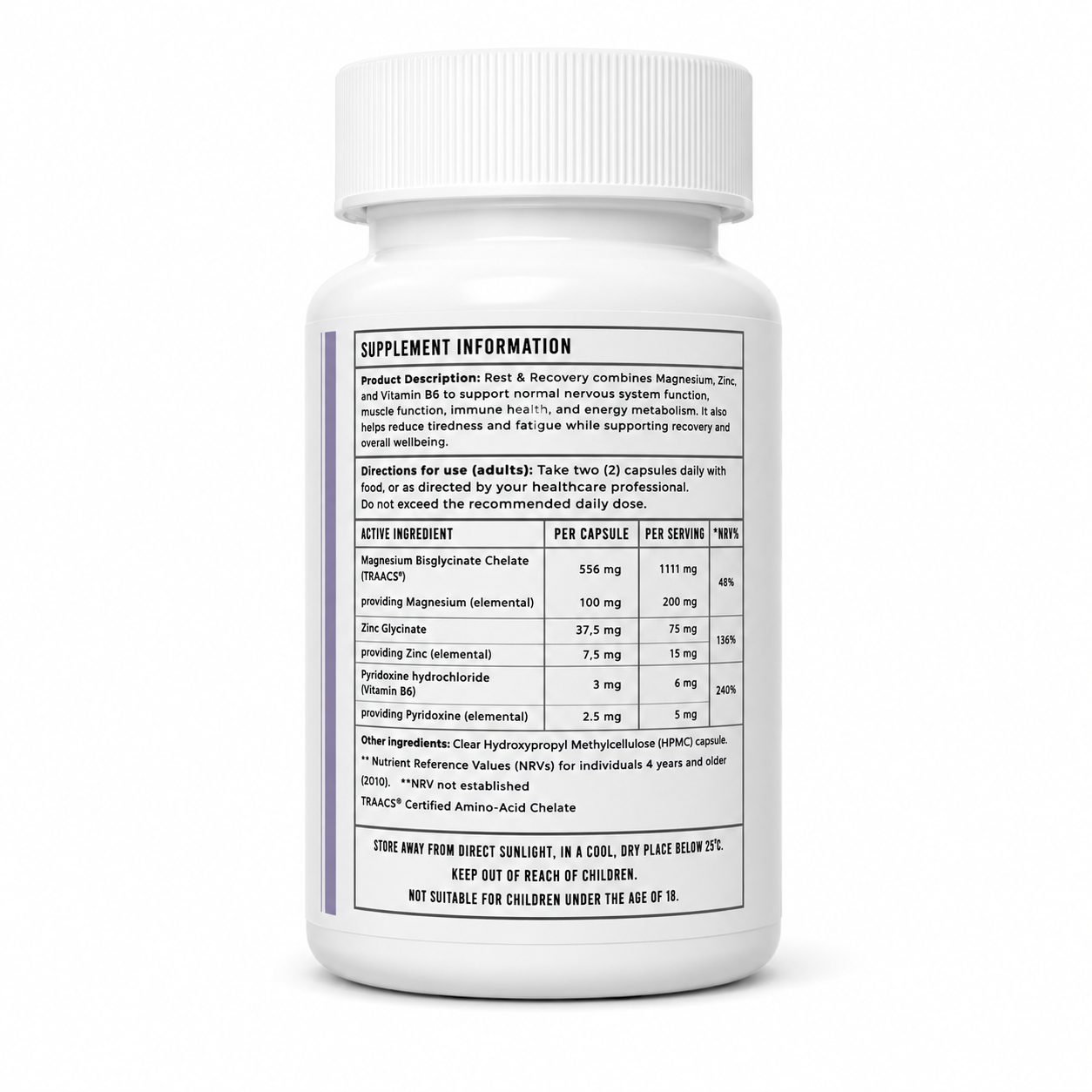 VitaLuma Day & Night Wellness Combo - Calm Focus + Night Unwind - 120 Caps