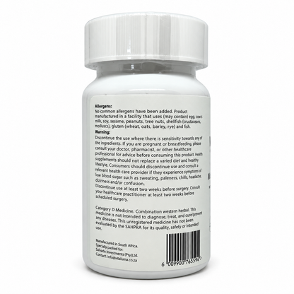 Metabolic Balance - Berberine, Alpha Lipoic Acid & Chromium - 60 Capsules