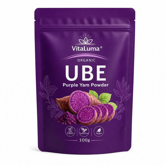 VitaLuma Organic Ube Purple Yam Powder 100g
